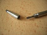 Tip unscrewed (photo:Pete)